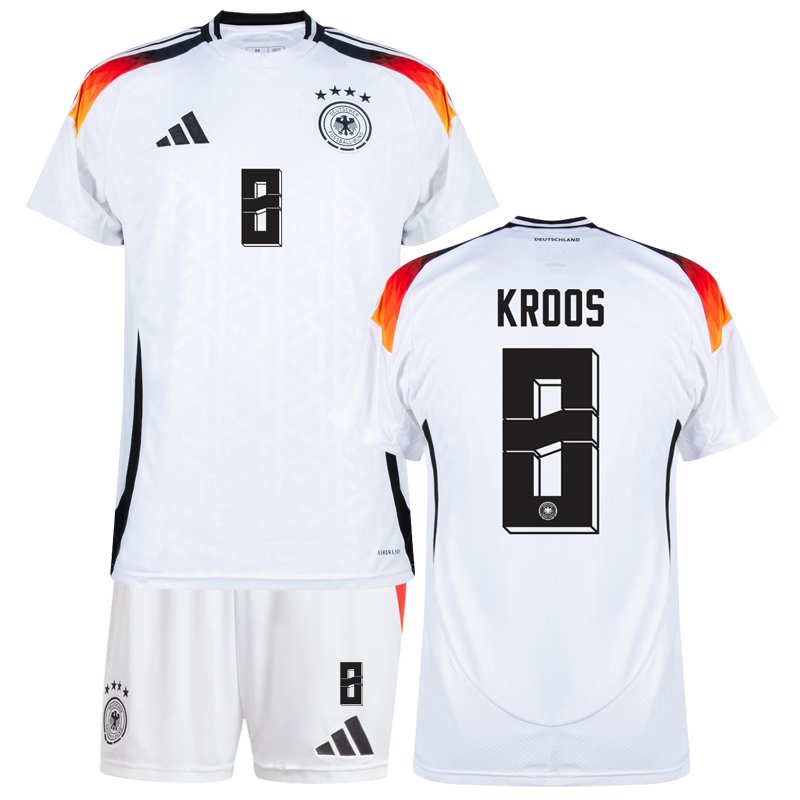 Fotbalové Dresy Německo Mistrovství Evropy 2024 Domácí dres - KROOS 8