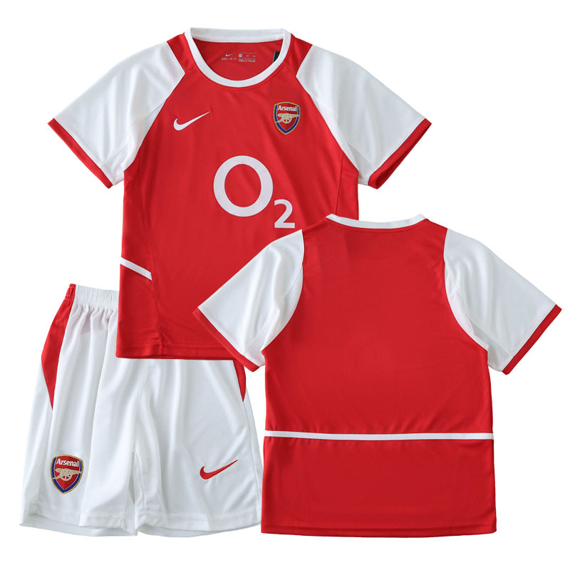Dětský Fotbalový retro dres Arsenal FC Domácí 02-04