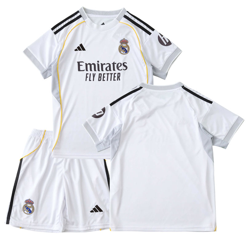 Dětský domácí fotbalový dres Real Madrid 2025-26