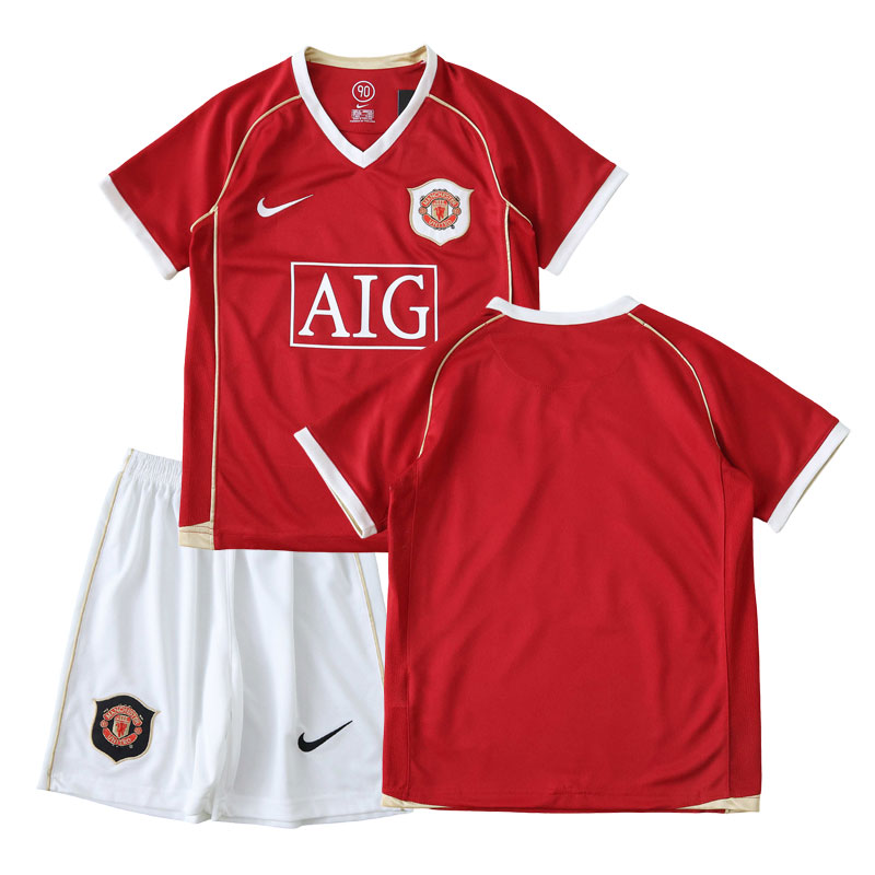 Manchester United Retro Dětský Dres 2006-07 Domácí