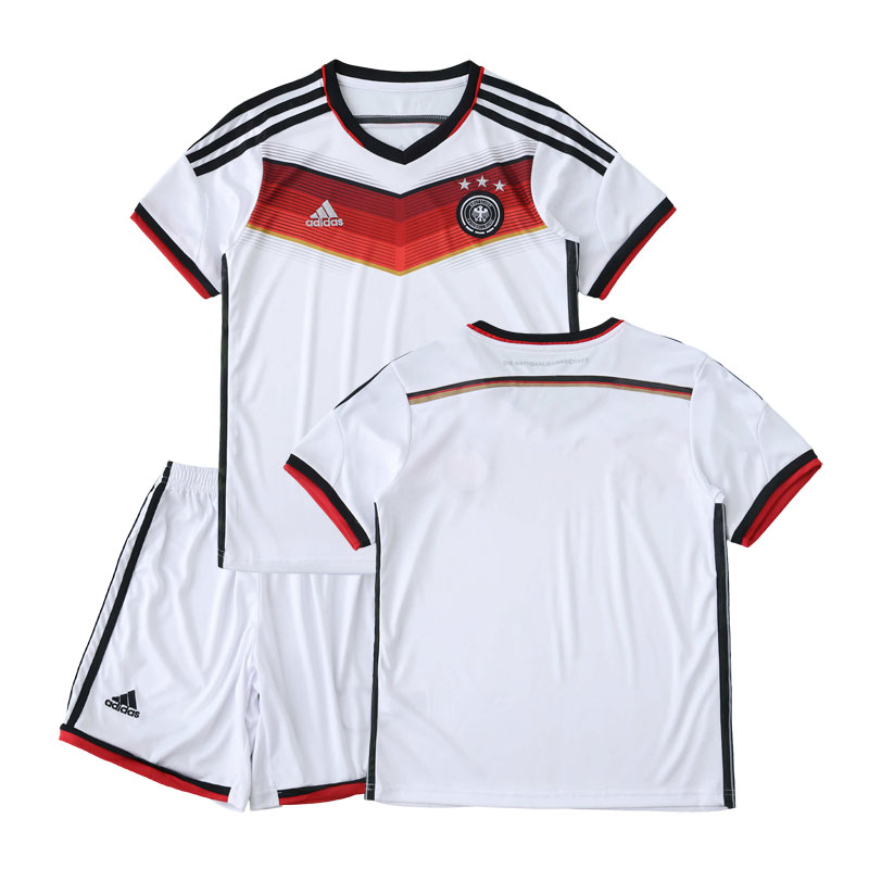 Německo Retro Dětské Domácí Fotbalové dres 2014