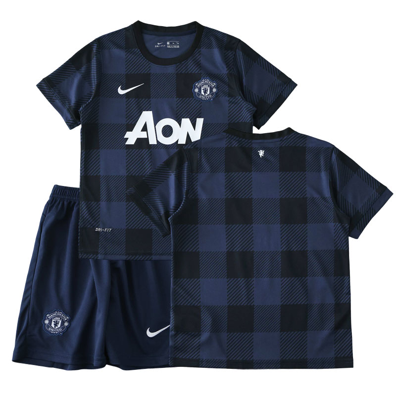 Manchester United Retro Dětský dres 2013-14 Venkovní Edice