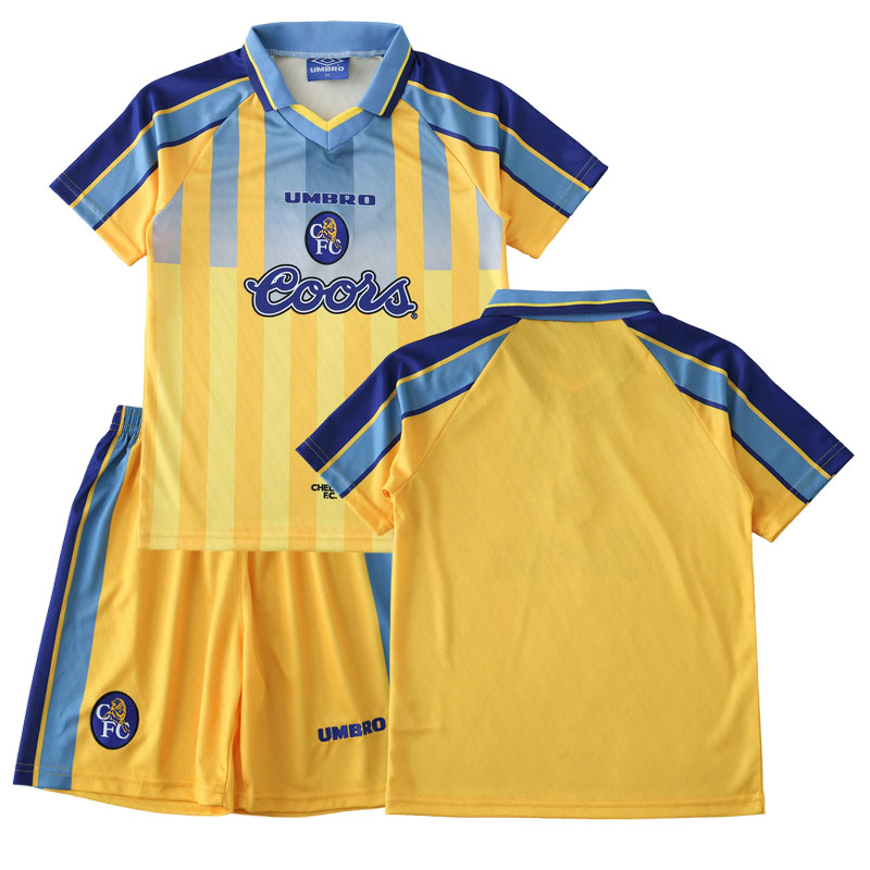 Chelsea FC Dětský Fotbalový Dres Retro Venkovní 1995-97