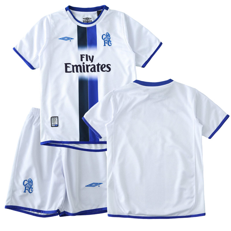 Chelsea FC Retro Dresy Dětské Venkovní 2003-04