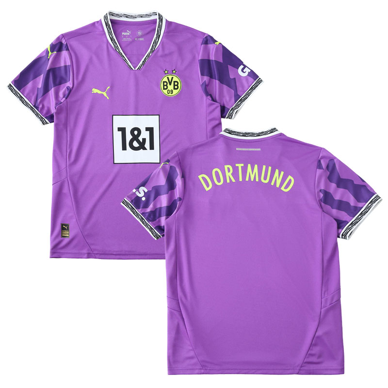 Pánský výroční dres Borussia Dortmund 24/25 brankářské fialový