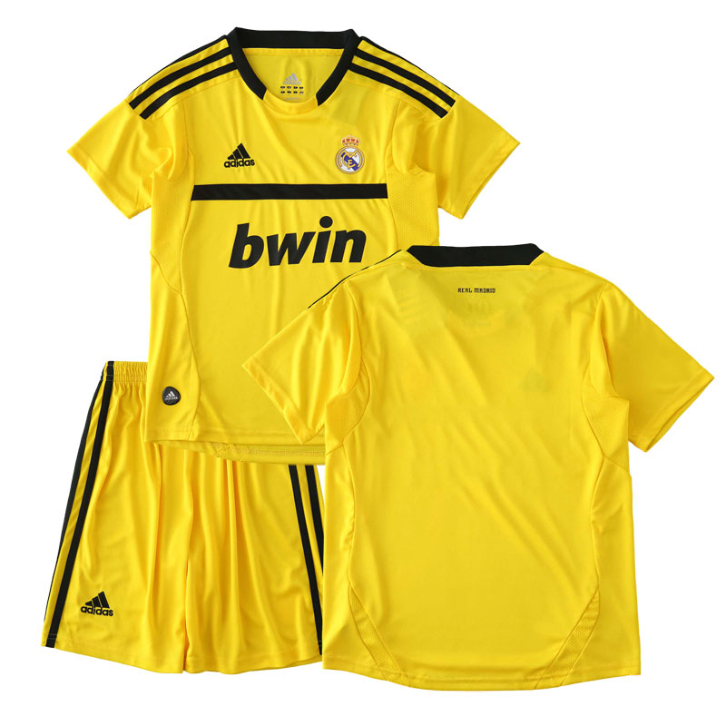 Dětský brankářský dres Real Madrid pro sezonu 2011-12 žlutý