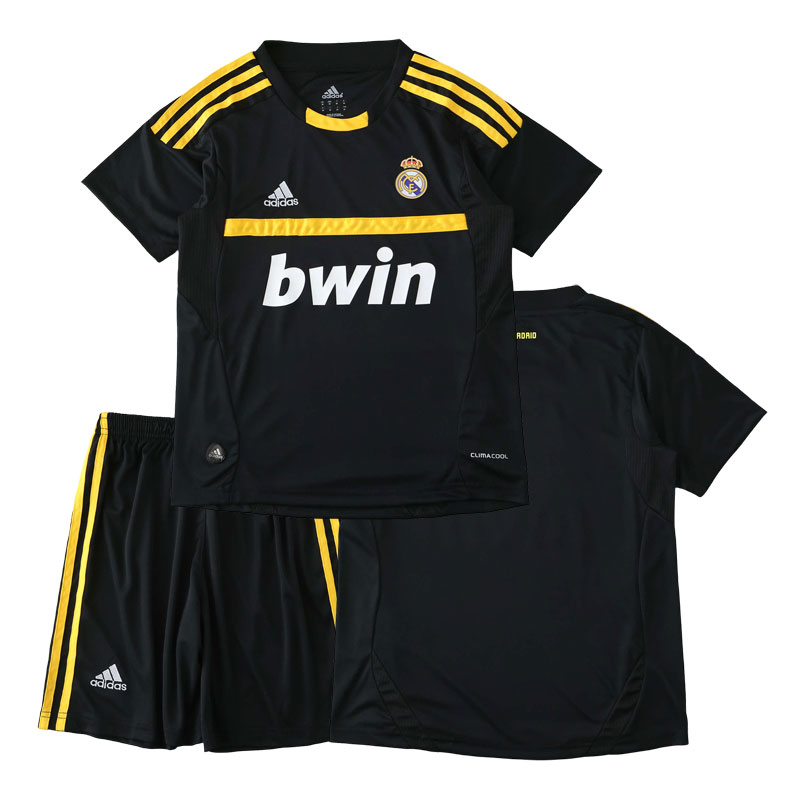 Dětský brankářský retro dres Real Madrid 2011–12 černý