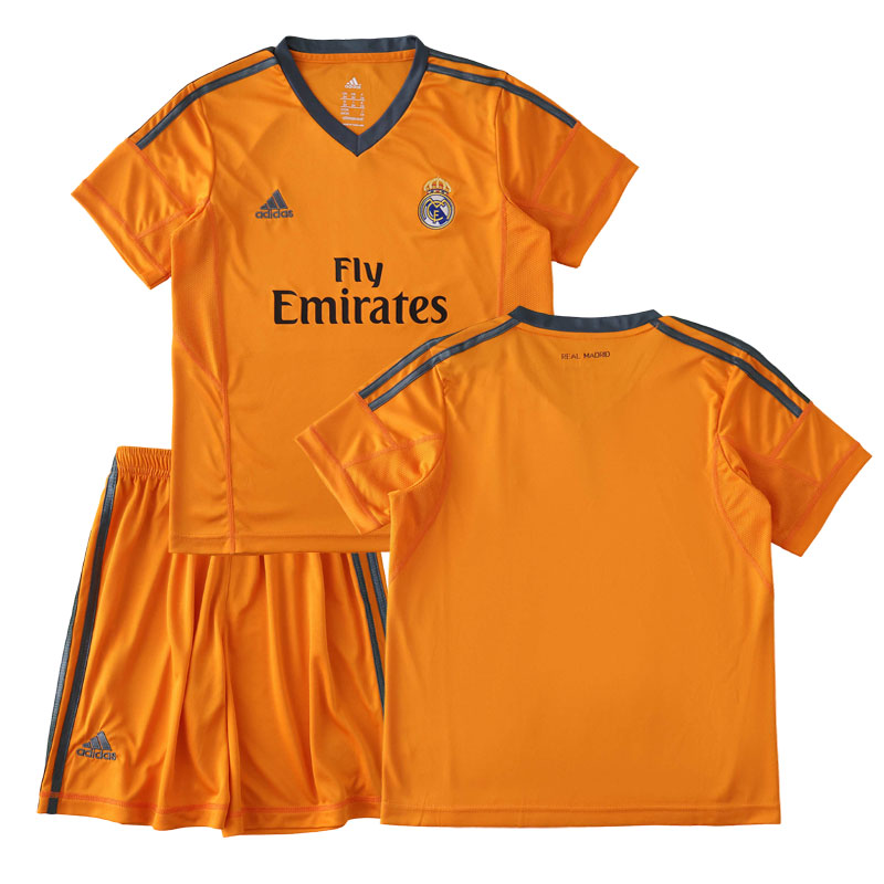 Dětský retro fotbalový komplet Real Madrid 2013/14 alternativní