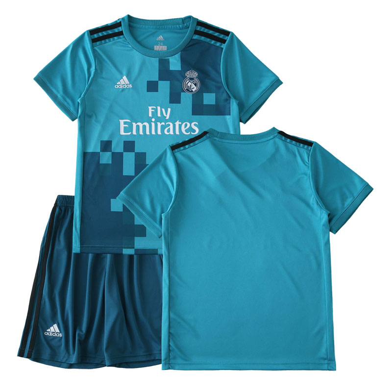 Real Madrid retro dres 2017–18 alternativní pro děti