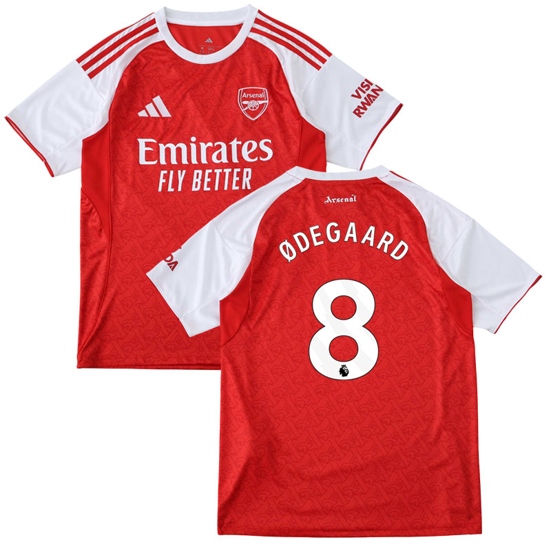 Arsenal domácí fotbalový dres 2025/26 Ødegaard 8 pro muže