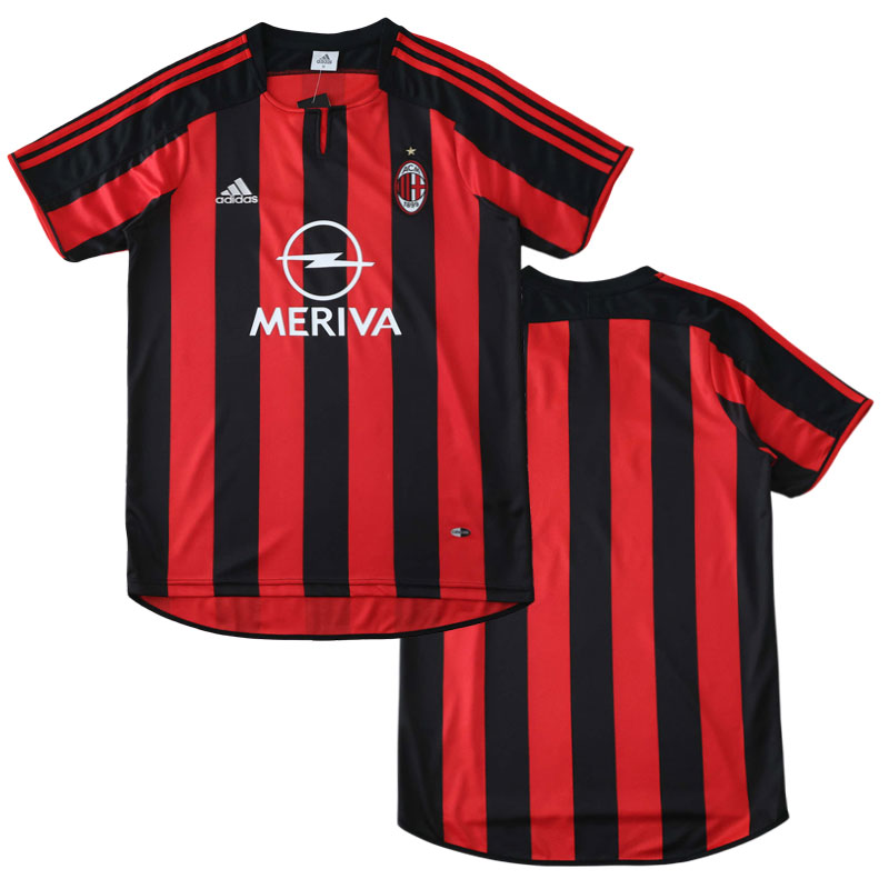 Fotbalový dres AC Milán retro 2003/04 domácí