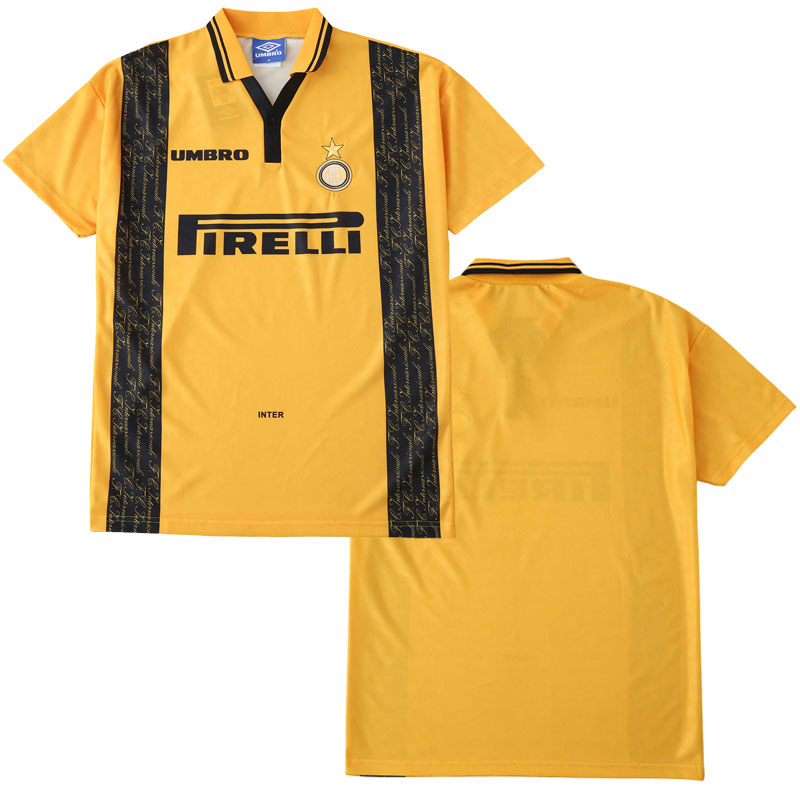 Inter Milán 1996–97 Třetí Dres - Retro Fotbalový Dres pro Muže