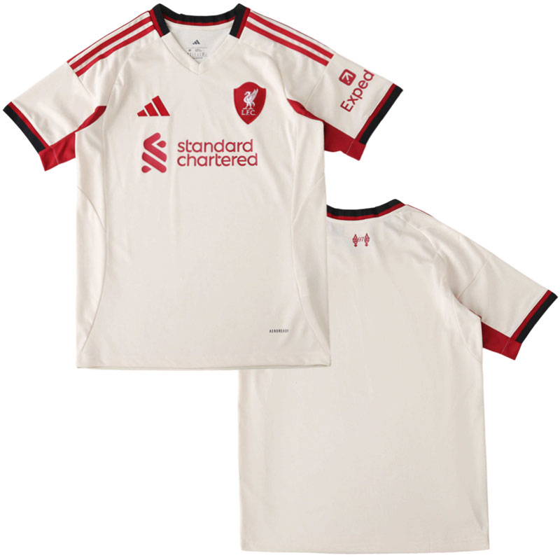 Liverpool venkovní fotbalový dres 2025-26 s krátkým rukávem