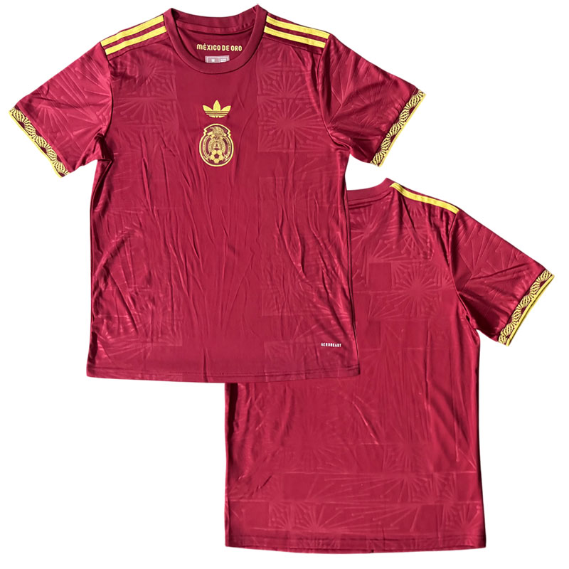 Mexiko 2025 Gold Cup pánský fotbalový dres červený