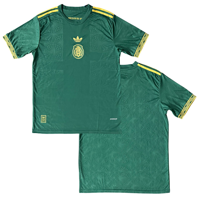 Mexiko 2025 Gold Cup zelený fotbalový dres pro muže