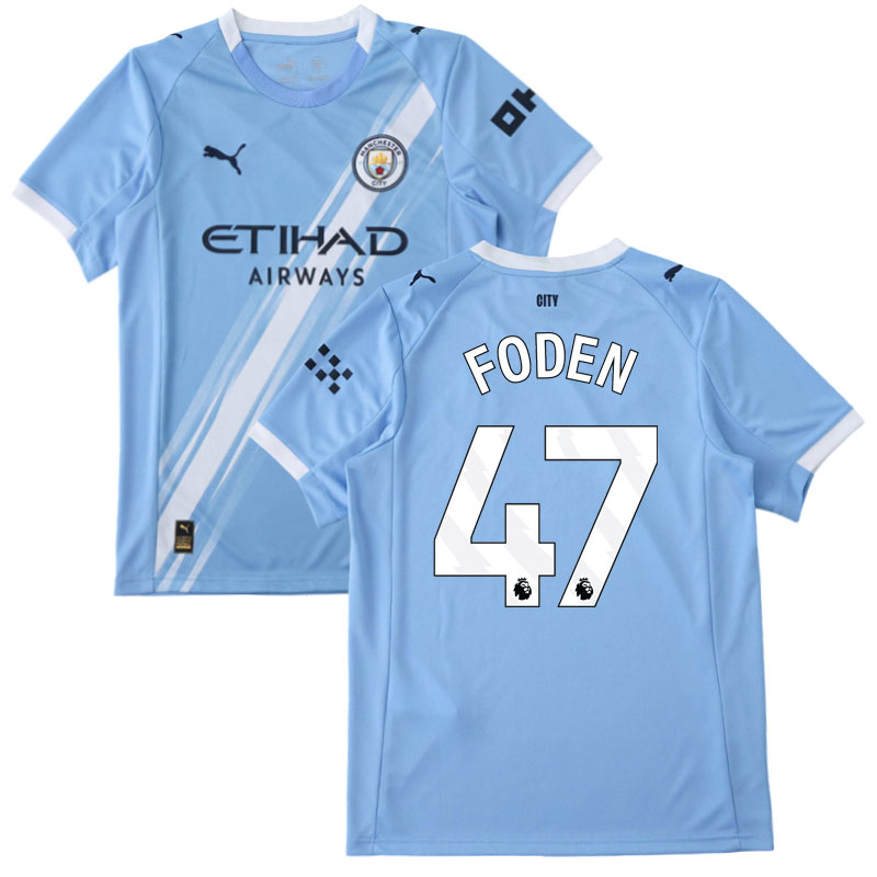 Pánský domácí dres Manchester City 2025/26 s potiskem FODEN 47