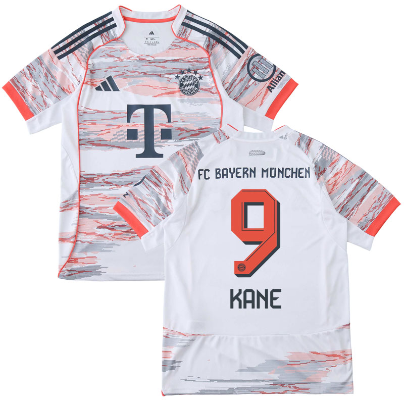 Pánský dres FC Bayern venkovní 25/26 s potiskem Kane 9 pro muže