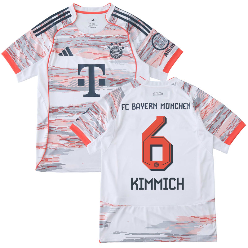 Pánský fotbalový dres Bayern Mnichov 2025/26 venkovní - Kimmich 6