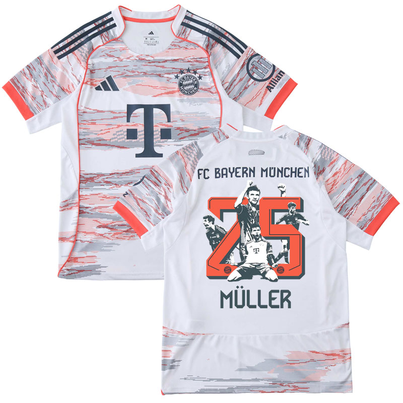 Pánský pamětní dres Bayern Mnichov 2025/26 venkovní - Müller 25