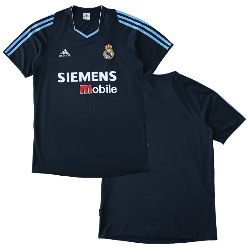 Real Madrid Retro Venkovní Dres 2003/04 Pánský Fotbalový Klasik