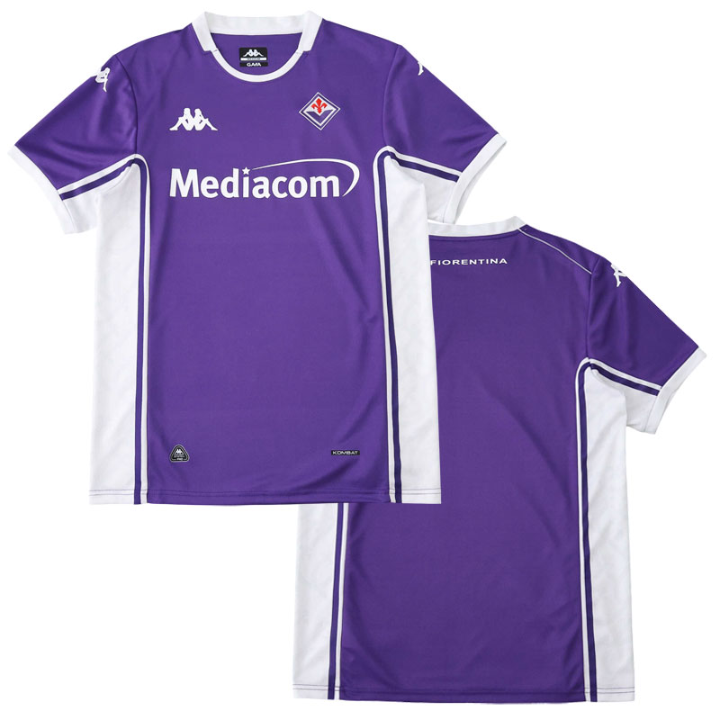 ACF Fiorentina domácí fotbalové dres 2025-26 krátký rukáv pro muže