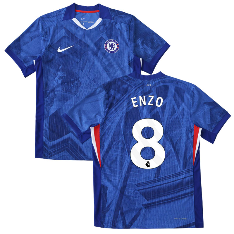 Chelsea FC ENZO 8 domácí dres 2025-26 modrý krátký rukáv