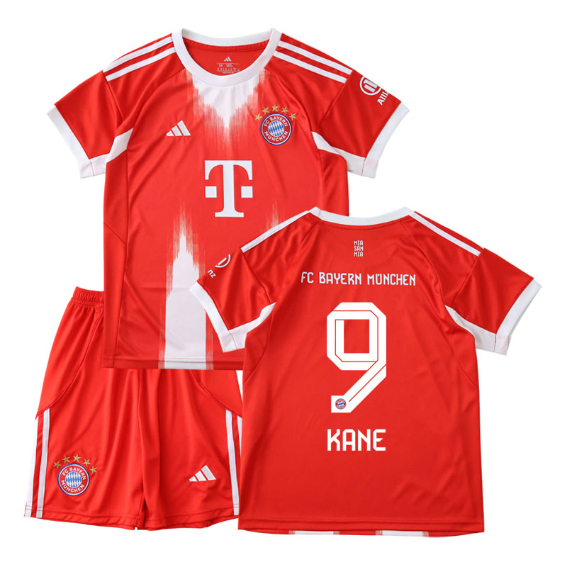 Dětský fotbalové dres FC Bayern domácí 2025/26 - potisk jméno KANE a číslo 9