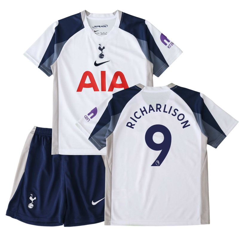 Domácí dětský dres Tottenham 2025/26 s číslem Richarlison 9