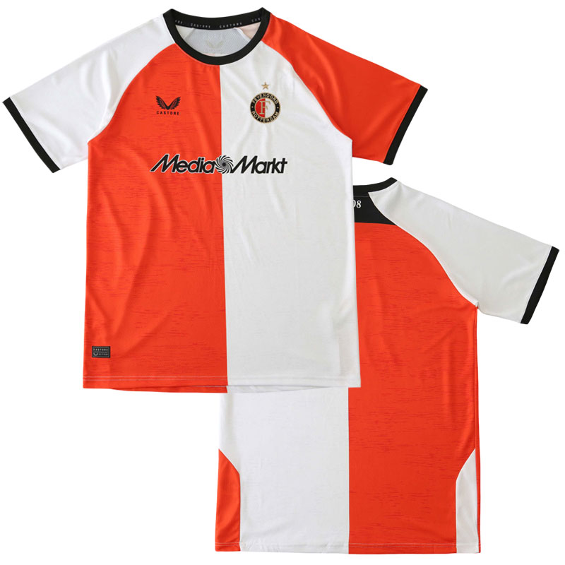Feyenoord Rotterdam Domácí Fotbalový Dres 2024-25