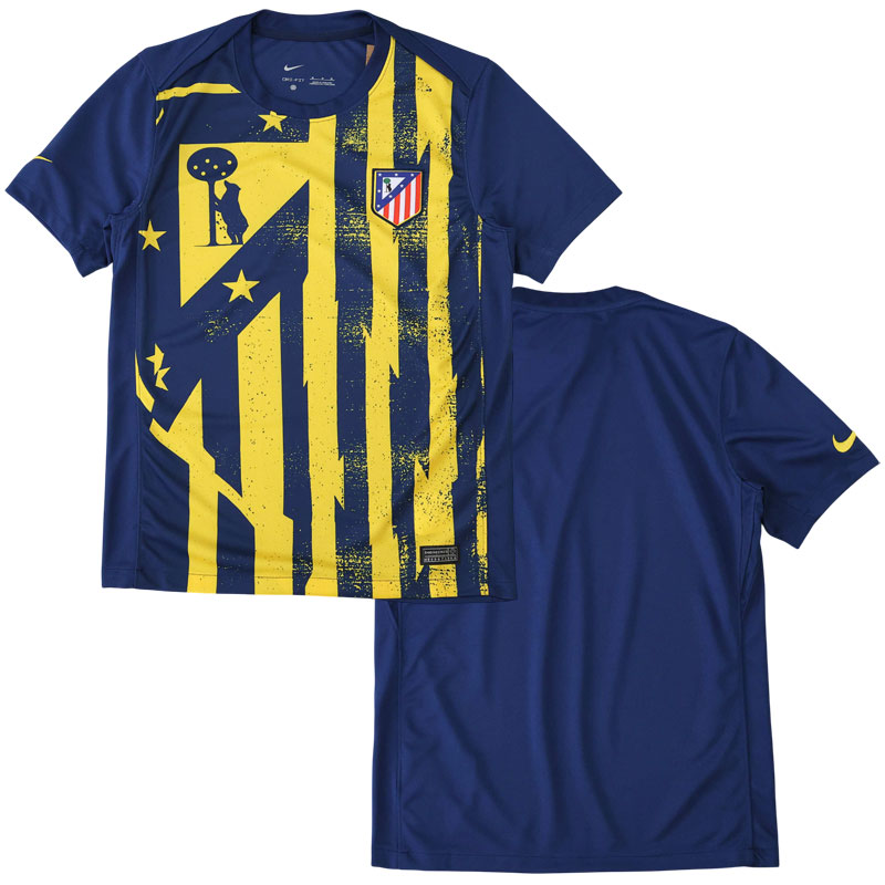 Fotbalové dres Atlético Madrid 2025/26 předzápasový venkovní