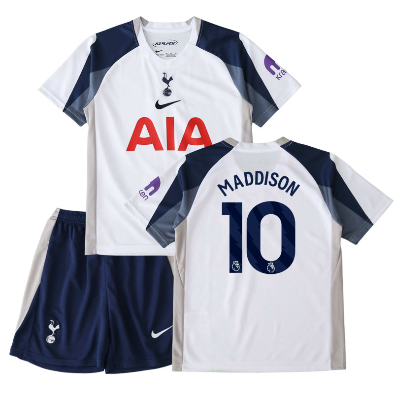 Maddison 10 Fotbalový dres pro děti Tottenham 2025/26 domácí - triko + šortky