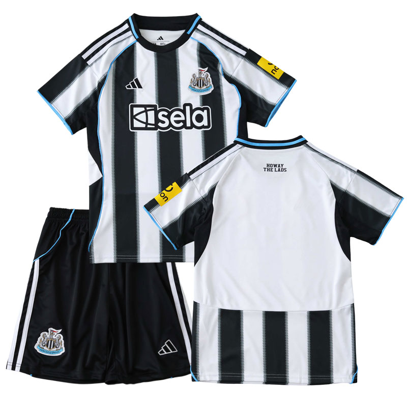 Newcastle United FC fotbalový dres 2025/26 domácí set pro děti