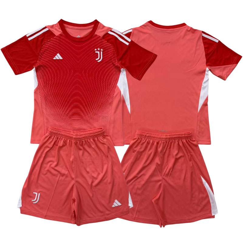 Oranžový brankářský dres Juventus 2025-26 pro děti - tričko a šortky
