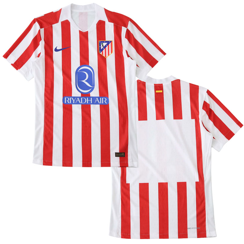 Pánský domácí dres Atlético Madrid 2025/26 bílo-červený