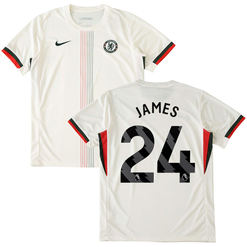 Pánský fotbalový dres Chelsea 2025/26 venkovní - James 24 na zádech