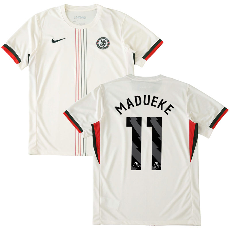 Pánský fotbalový dres Chelsea venkovní 2025/26 s potiskem Madueke 11
