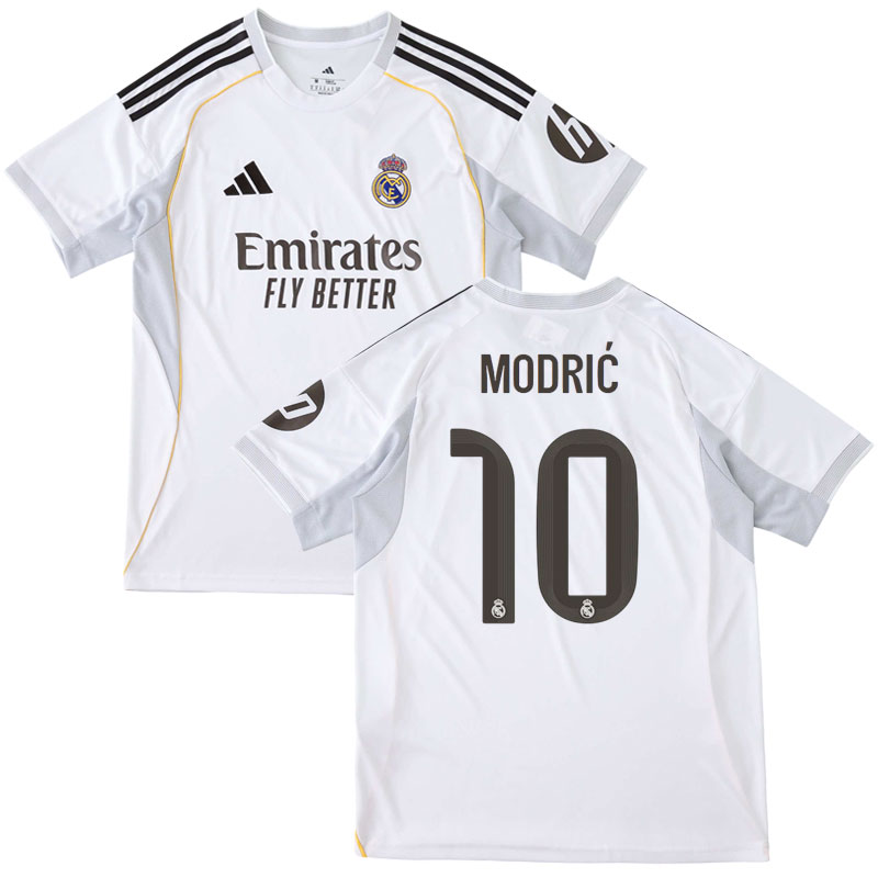 Real Madrid Modrić 10 Domácí Fotbalové dres 2025-2026