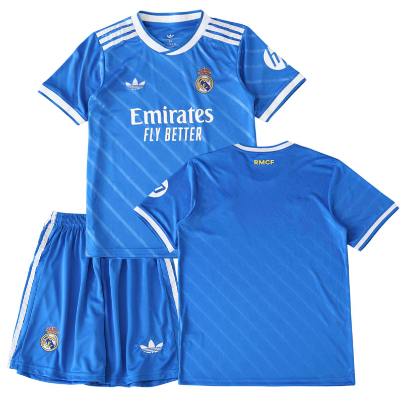 Real Madrid dětský třetí fotbalový dres 2025-26