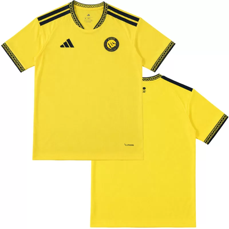 Al-Nassr FC 2026/27 domácí fotbalový dres - pánský žlutý krátký rukáv
