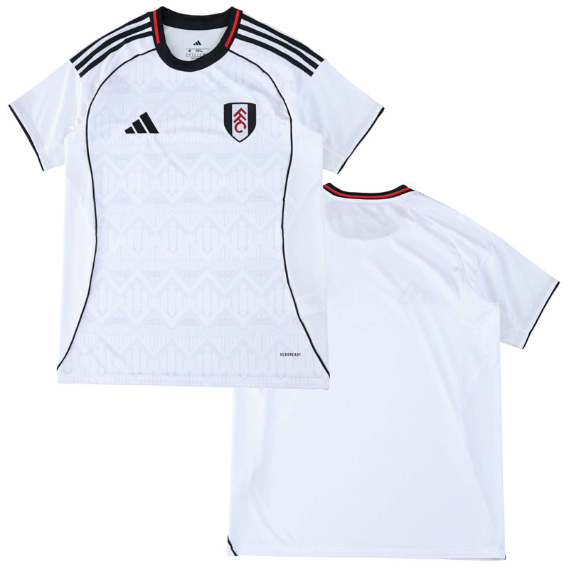 Bílý fotbalový dres Fulham FC 25/26 domácí - krátký rukáv pro muže