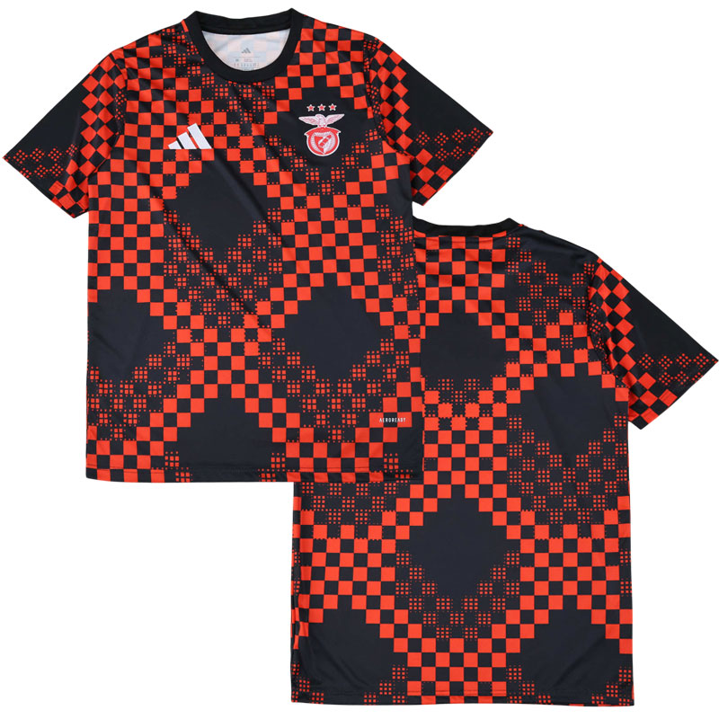 Černý a červený tréninkový dres SL Benfica 2025/26