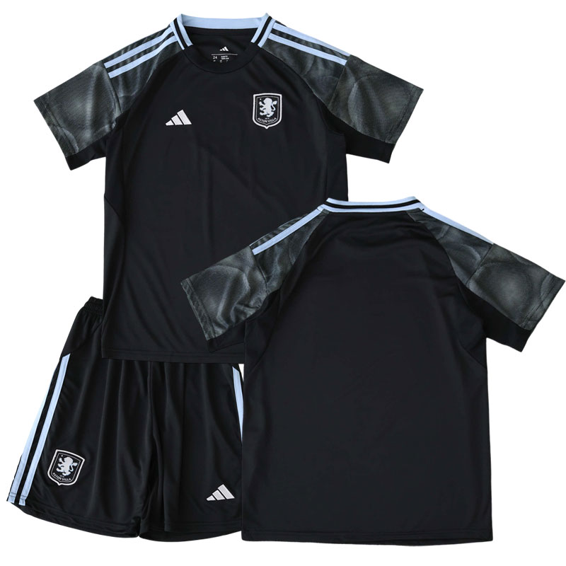 Dětská sada dresu Aston Villa 2025/26 - venkovní trikot + šortky