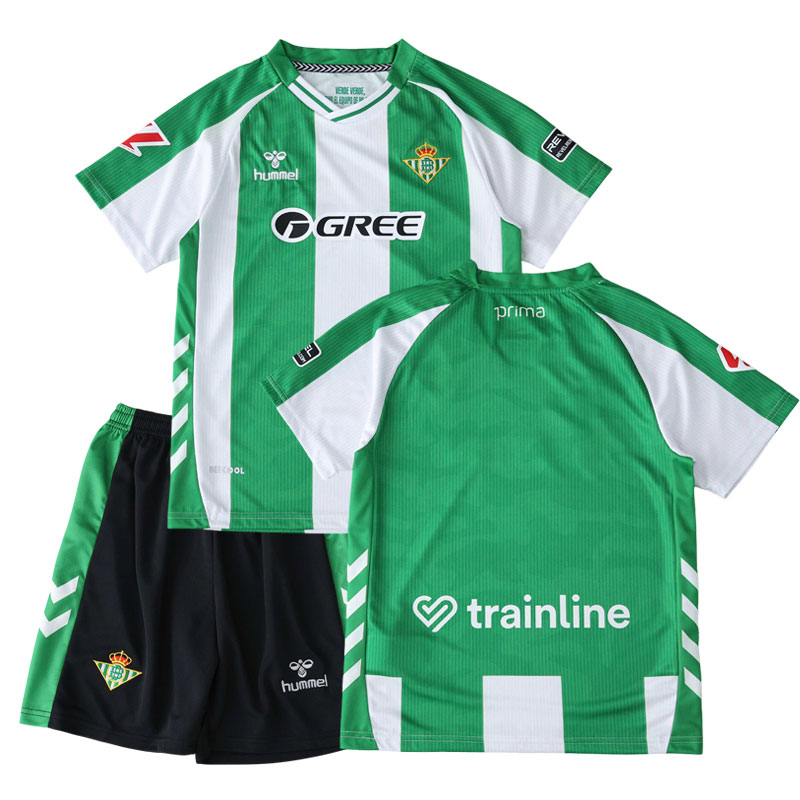 Dětský fotbalový dres Real Betis 2025/26 - domácí sada tričko + šortky