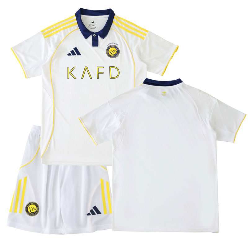 Al Nassr 2025/26 dětský fotbalový dres - třetí sada (tričko + šortky)