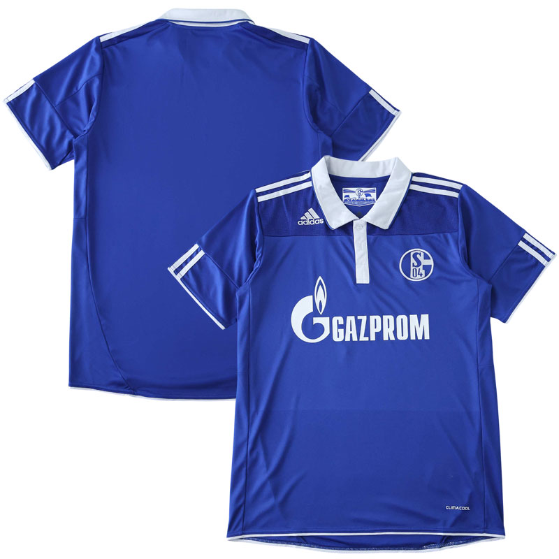 Pánský retro fotbalový dres Schalke 04 2010/11 – domácí modrá verze