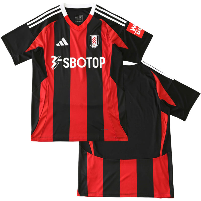 Černo-červený dres Fulham FC 2024/25 – pánská venkovní edice