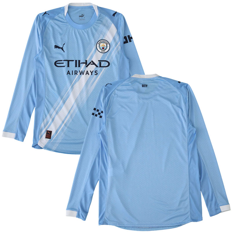 Manchester City domácí dres 2025/26 s dlouhým rukávem