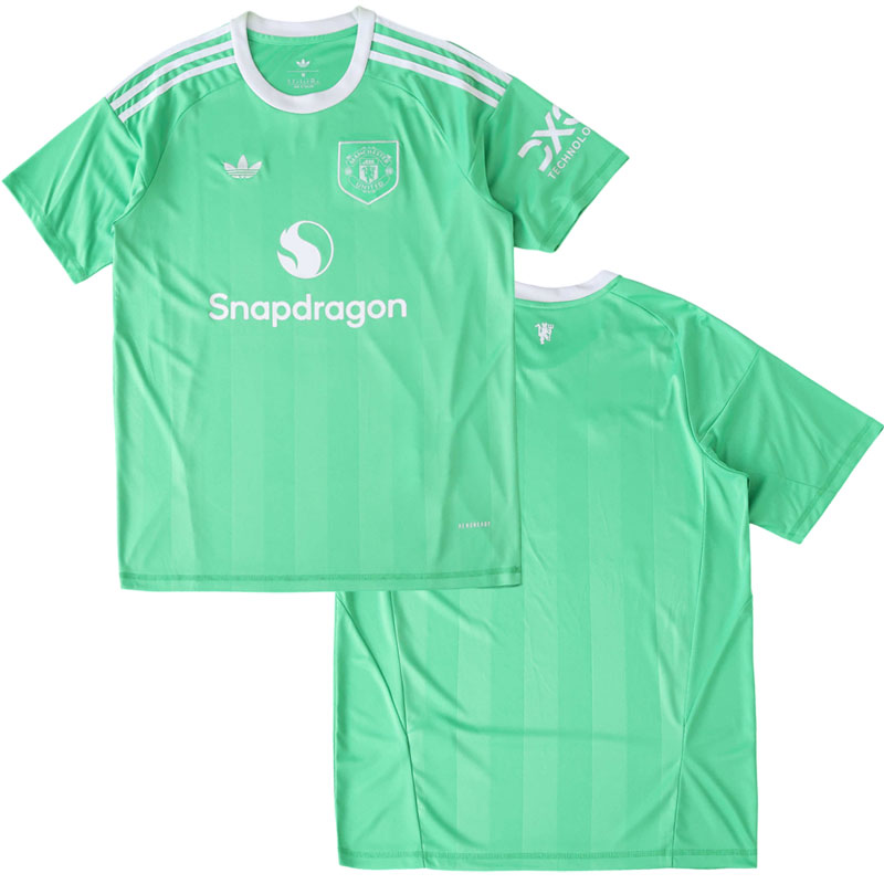 Manchester United brankářský dres 2025/26 - zelený pánský model