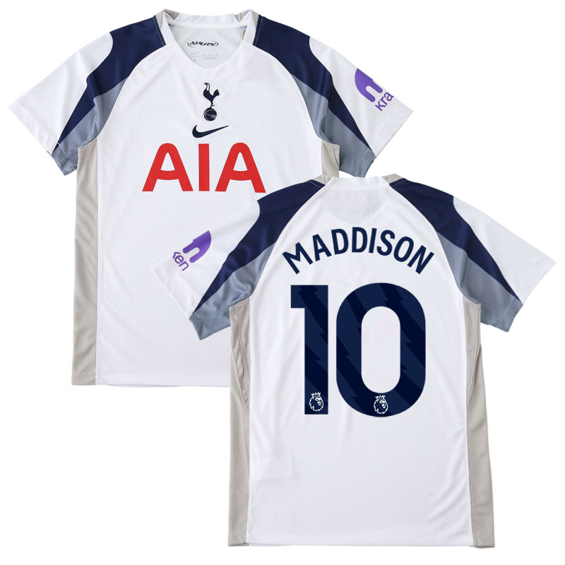 Pánský domácí dres Tottenham 2025/26 - potisk Maddison 10 na zádech