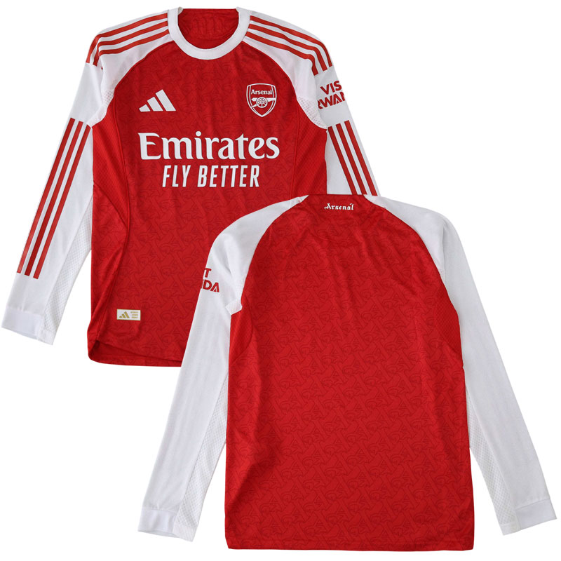 Pánský fotbalový dres Arsenal 2025/26 domácí s dlouhým rukávem